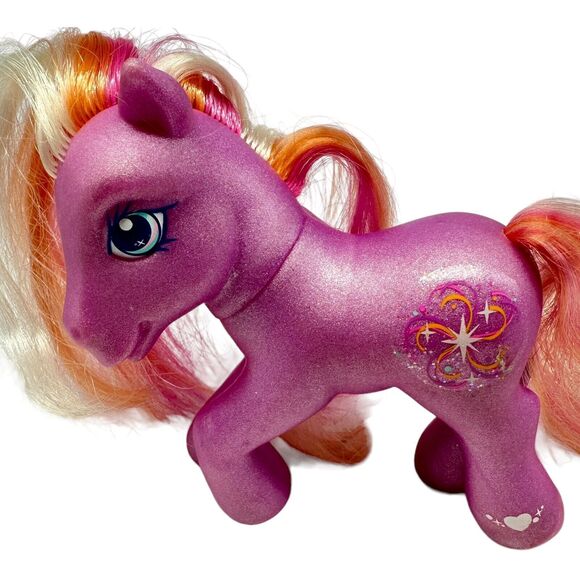 Vintage My Little Pony G3 Twinkle Twirl Hair Washed 2003 MLP - Picture 2 of 6